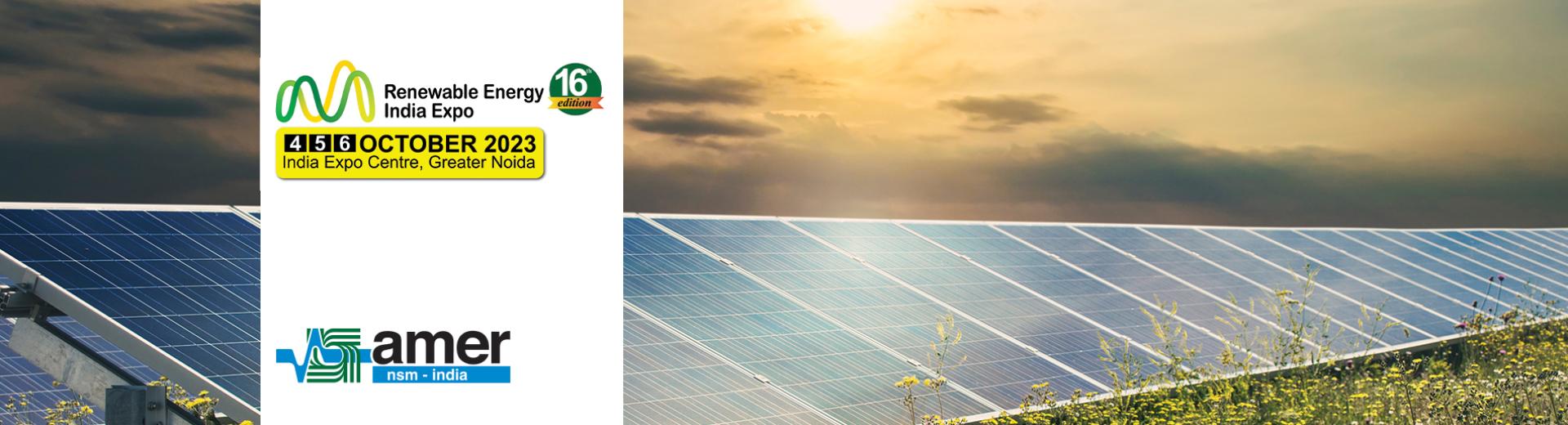 Renewable Energy IndiaExpo Renewable Energy IndiaExpo
